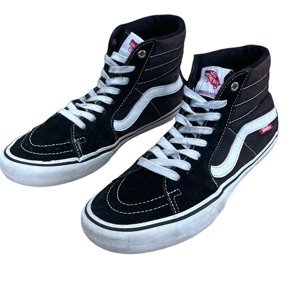 Vans | Shoes | Vans Off The Wall Sk8hi Core Pro Blackwhite Size Usa 85 Eu 4  | Poshmark